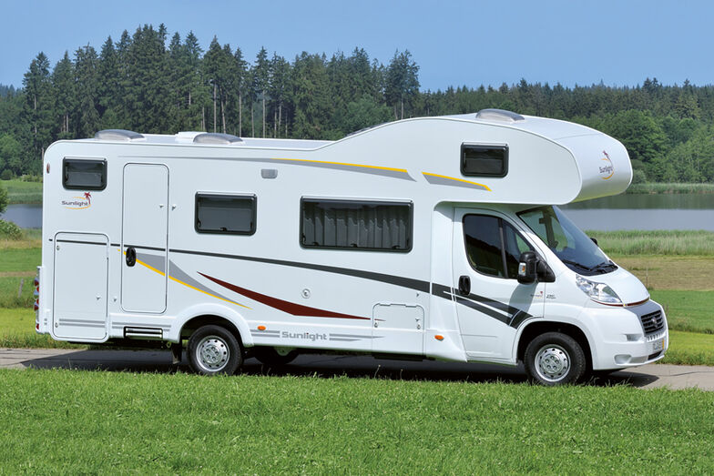 Alkoven-Wohnmobil
