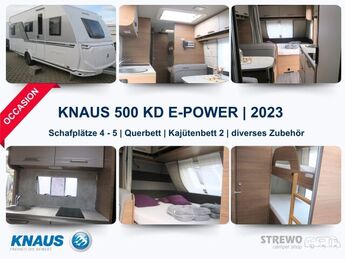 Offre du Marché du caravaning: Knaus Sport 500 KD E-Pow, CHF 26'700.–, véhicules d'occasion